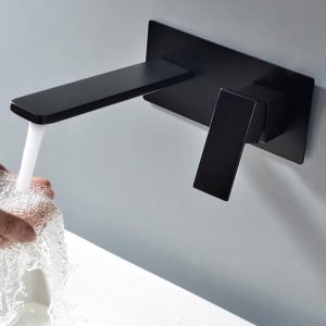Wall Mounted Basin Faucet | Wall-Mount Faucet 360 Degree Rotation Spout | One Handle Bathroom Sink Faucet Mixer Taps Wall Mounted Basin Faucet | Wall-Mount Faucet 360 Degree Rotation Spout | One Handle Bathroom Sink Faucet Mixer Taps