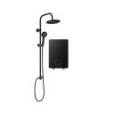 Shower Raiser Tankless Heater | Instant Electric Water Heaters Bathroom | Black
