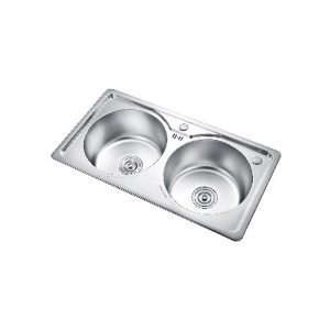 Kitchen Sink – Round Double Bowl
