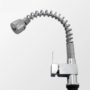 Pull Out Kitchen Sink Faucets Tap with Down Sprayer | Single Handle Hole Hot and Cold Water Pull Out Kitchen Sink Faucets Tap with Down Sprayer | Single Handle Hole Hot and Cold Water