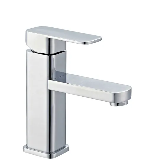 Basin Mixer Square Design - Stainless Steel Basin Mixer Square Design - Stainless Steel