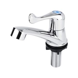 Lirlee Basin Tap Turn Design | Bathroom Sink Faucet Single Cold Water Tap G1/2 Water Faucet
