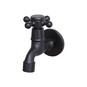 Single Hole Wall Mounted Sink Faucet | Single Handle Cold | Garden, Laundry Utility Faucets