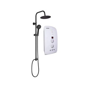Shower Raiser Tankless | Bathroom Instant Electric Shower Hot Water | Black Shower
