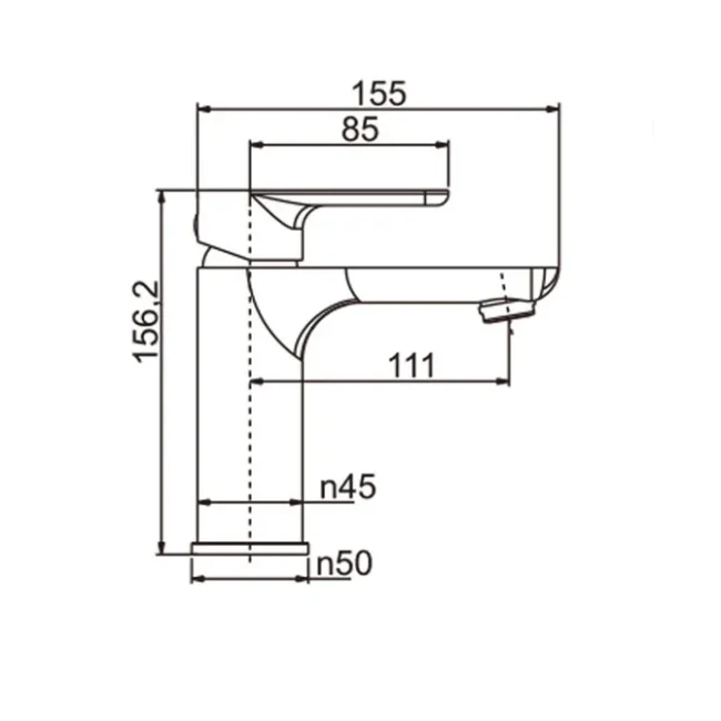 Basin Mixer Lever Tap Design | Deck-Mounted Chrome Basin Tap Basin Mixer Lever Tap Design | Deck-Mounted Chrome Basin Tap