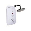 Lirless Tankless Heater | Shower Head + Arm | Booster Pump | Matt Black